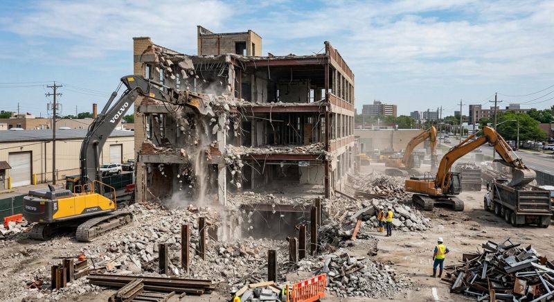Building Demolition Service in Sacramento, CA