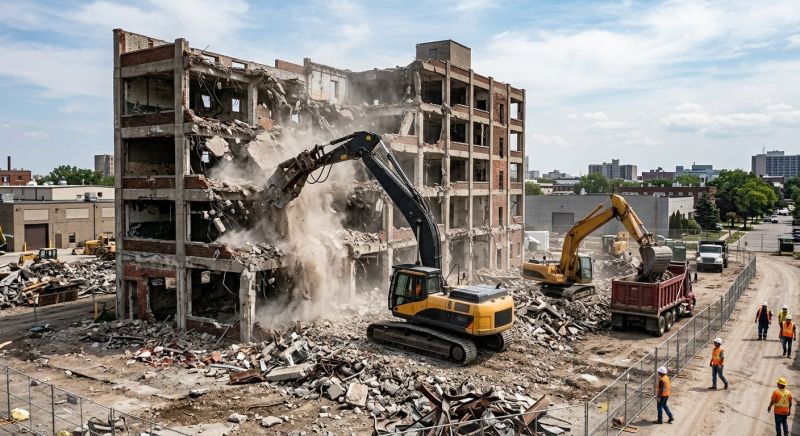 Building Demolition Service in Essex County, NJ