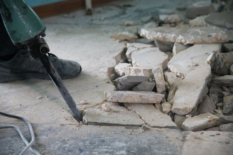 Concrete Floor Removal in Sacramento, CA