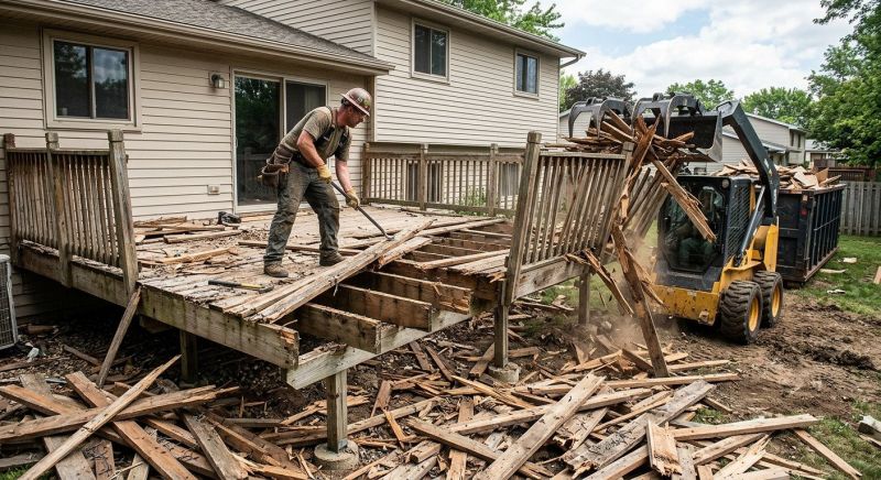 Deck Demolition Service in Sacramento, CA