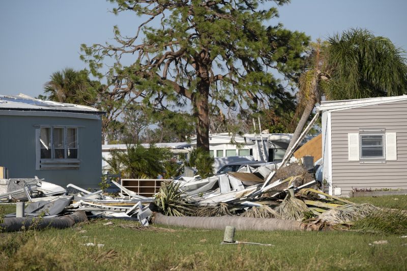 Double Wide Demolition in Katy, TX