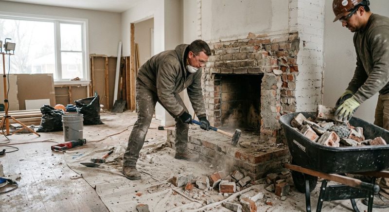 Hearth Removal in Frederick, MD