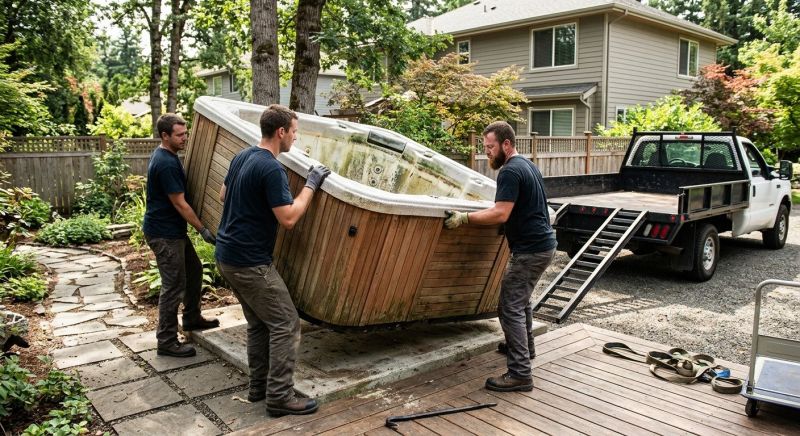 Hot Tub Removal in Auburn, CA