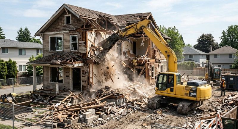 House Demolition Service in Essex County, NJ