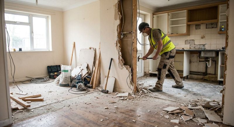 Interior Renovation Demolition in Frederick, MD