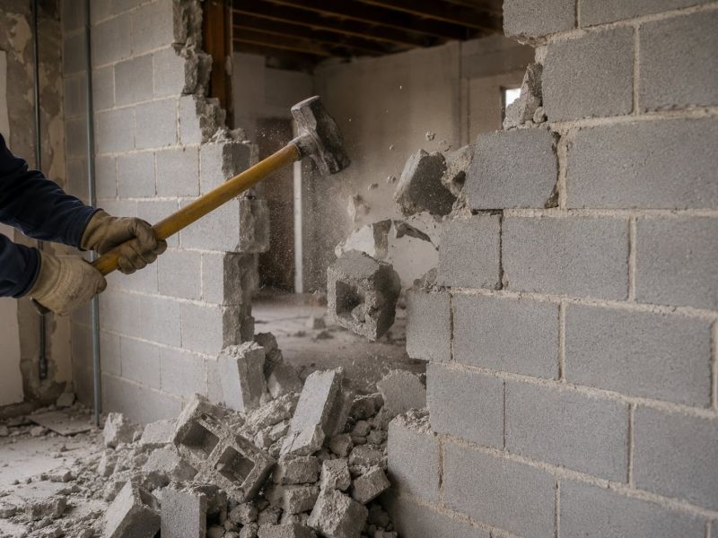 Sidewalk Demolition in Bergen County, NJ