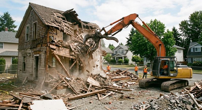 Building Demolition Service in Roseville, CA