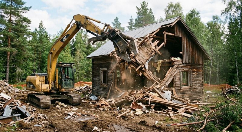 Cabin Demolition in Essex County, NJ