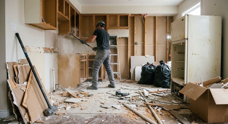 Cabinet Demolition in Frederick, MD