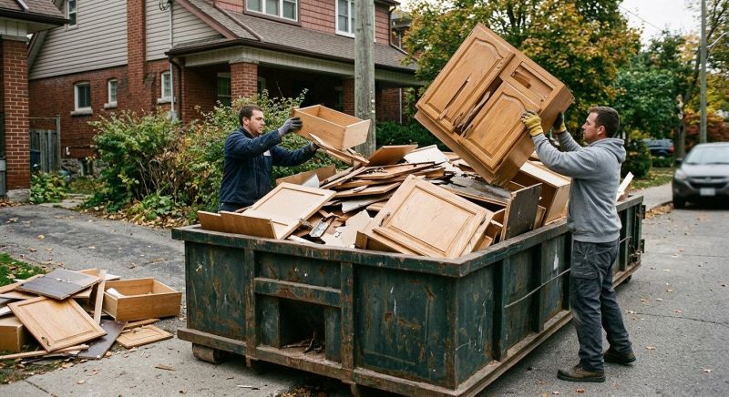 Cabinet Disposal in Sacramento, CA
