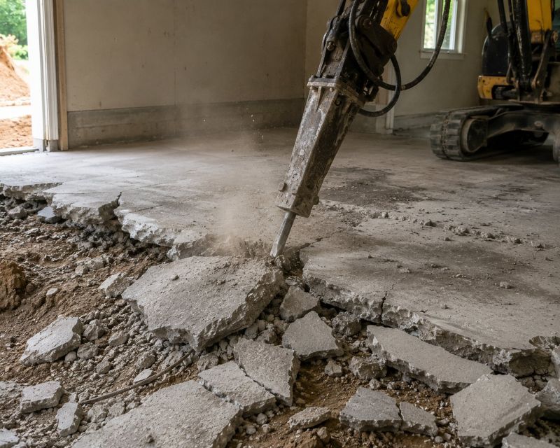 Cement Removal in Bergen County, NJ