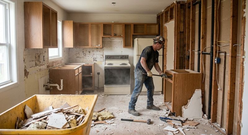 Closet Demolition in Sacramento, CA