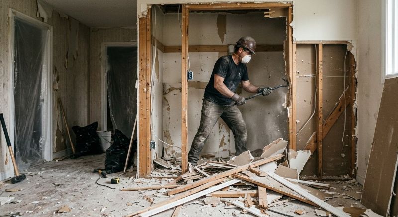 Closet Demolition in Frederick, MD
