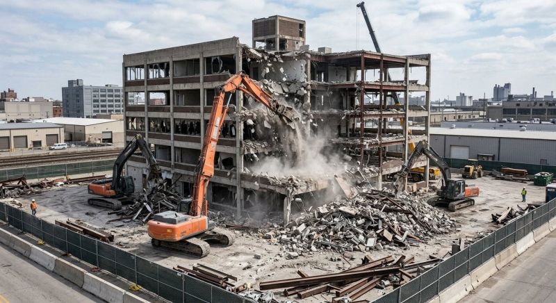 Commercial Demolition Service in Houston, TX
