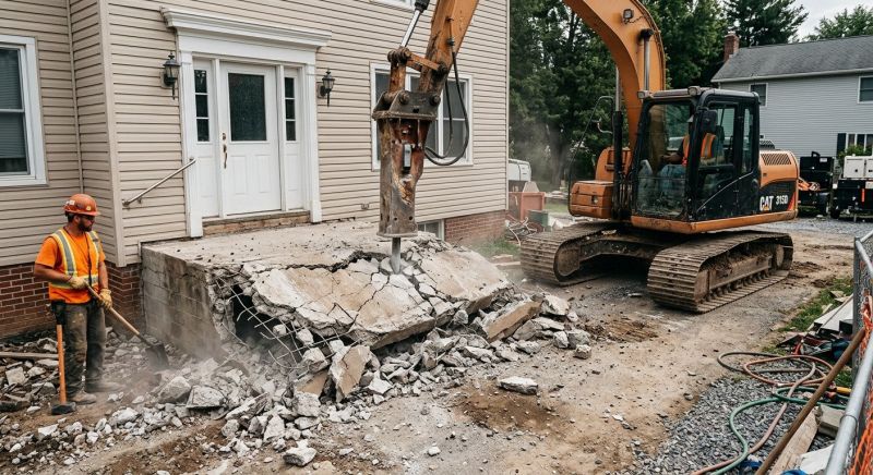 Concrete Breaking Service in Bergen County, NJ