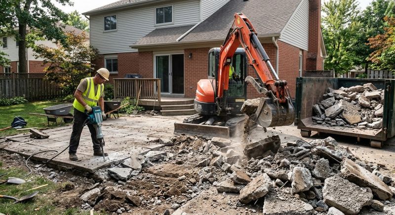 Concrete Pavement Demolition in Sacramento, CA