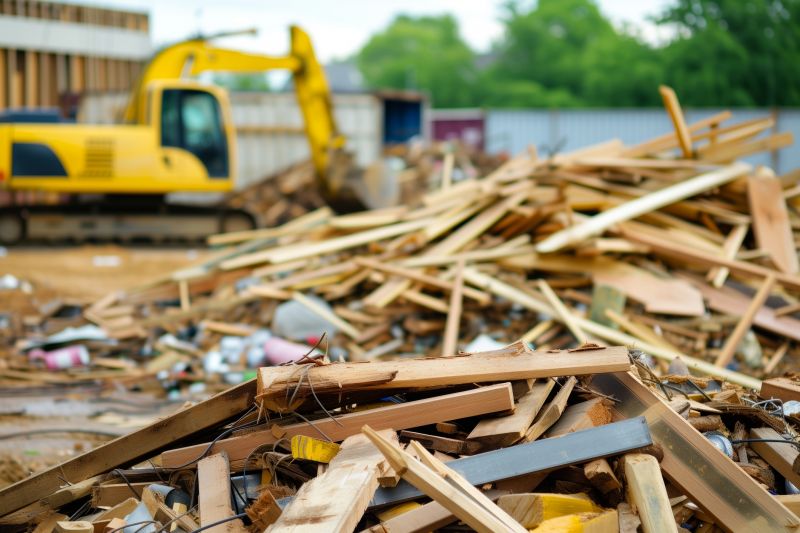 Construction Waste Removal in Sacramento, CA