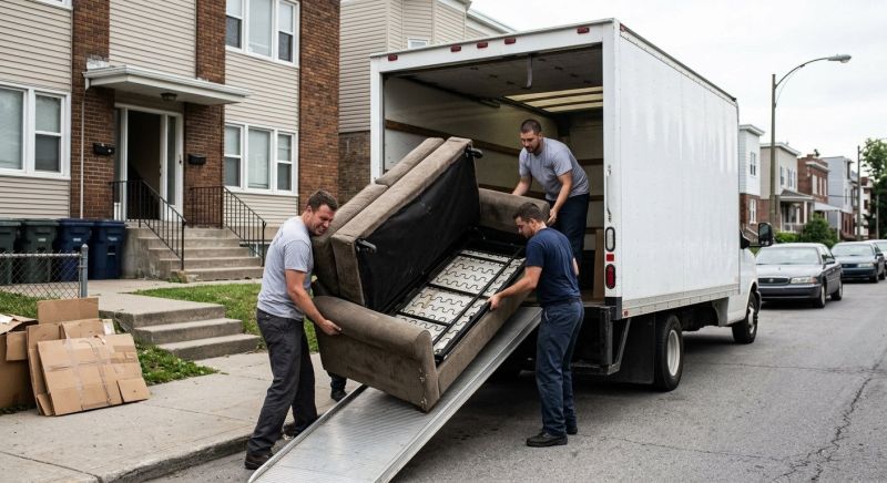 Couch Removal Service in Roseville, CA
