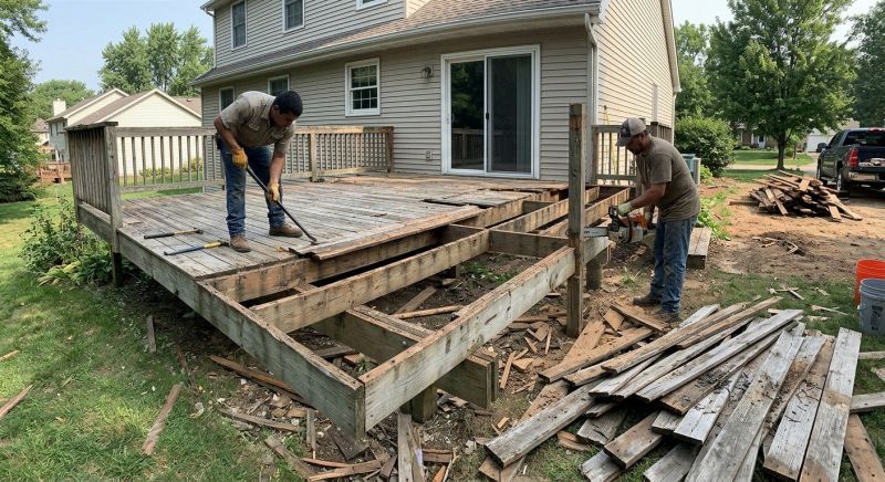 Deck Demolition Service in Sacramento, CA