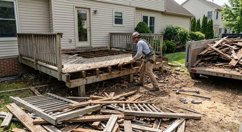 Deck Removal Service in Bergen County, NJ