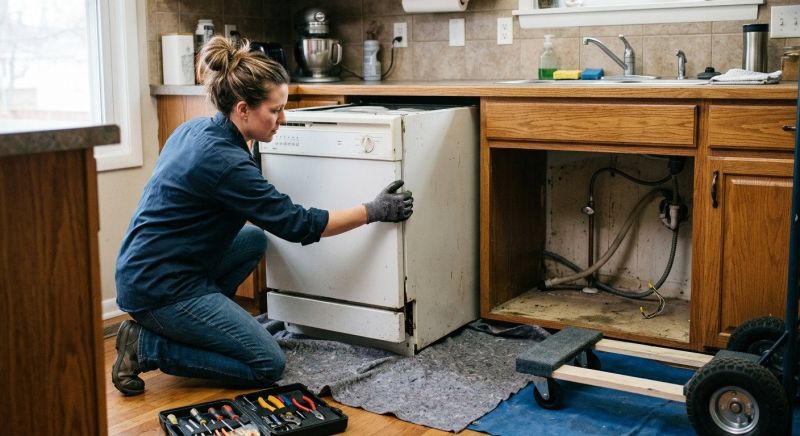 Dishwasher Removal in Roseville, CA