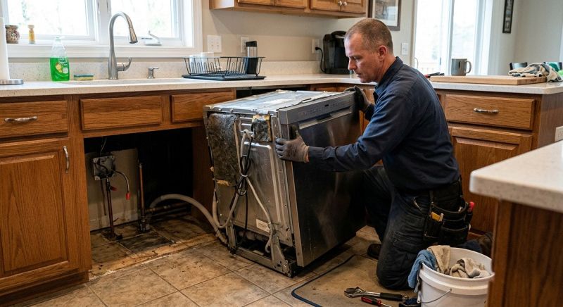 Dishwasher Removal in Roseville, CA