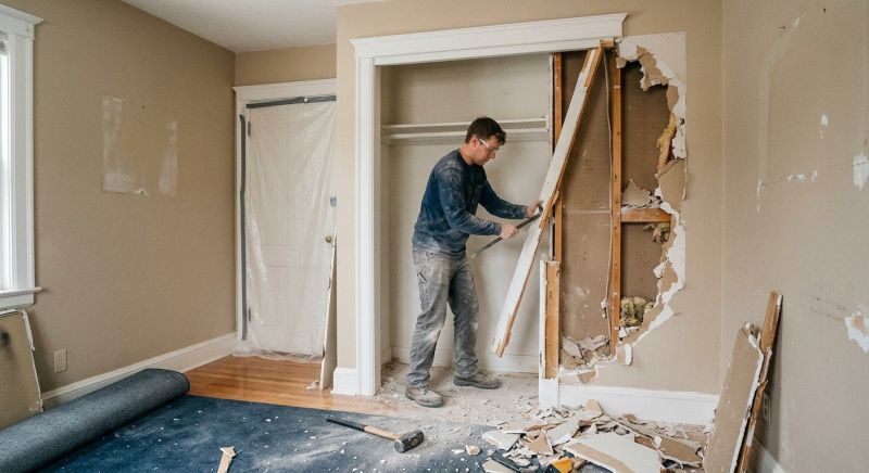 Drywall Removal in Frederick, MD