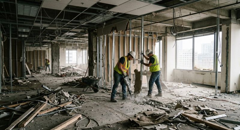 Factory Demolition in Bergen County, NJ