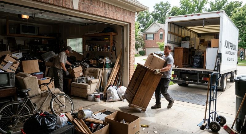 Garage Junk Removal in Roseville, CA
