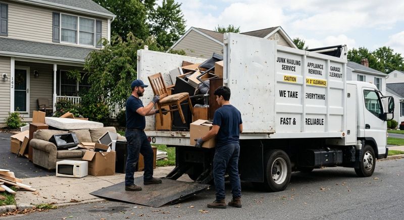 Garage Junk Removal in Sacramento, CA