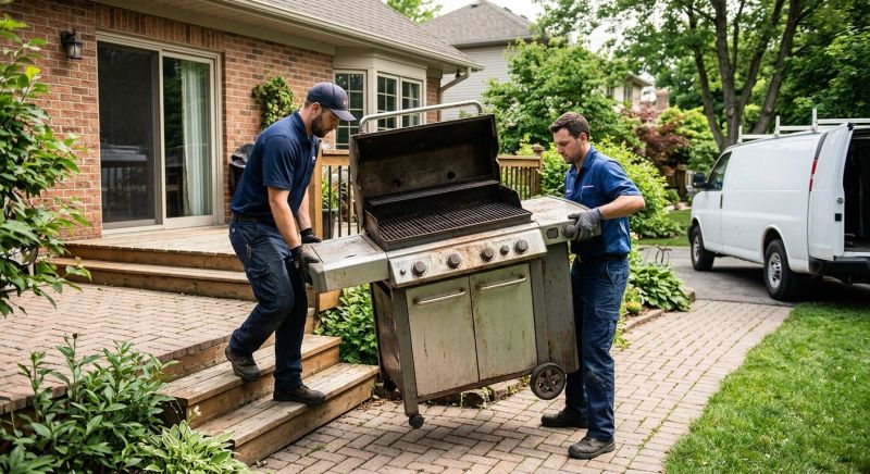 Grill Removal Service in Madison, WI