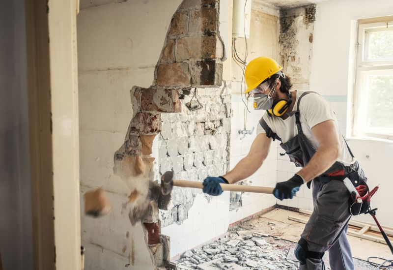 Hearth Demolition in Bergen County, NJ