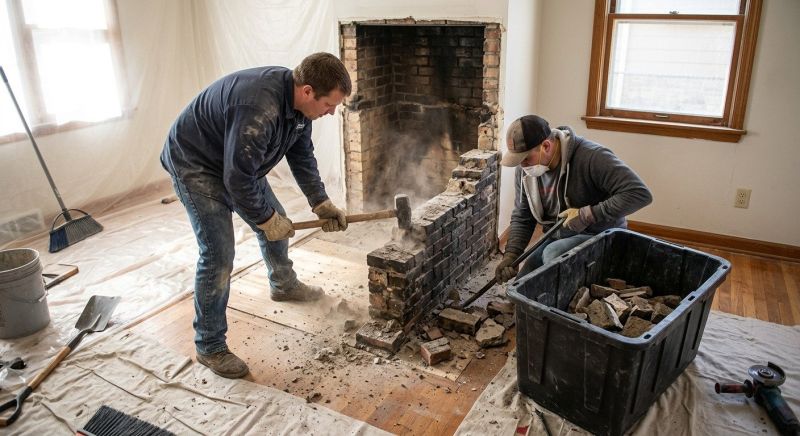 Hearth Removal in Frederick, MD