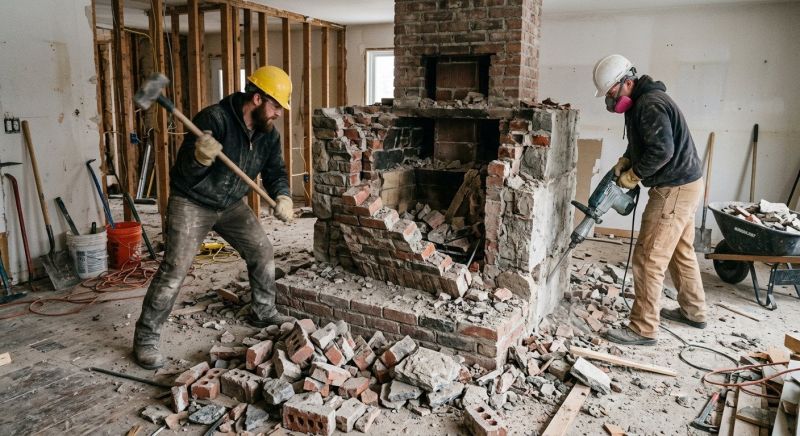 Hearth Removal in Frederick, MD