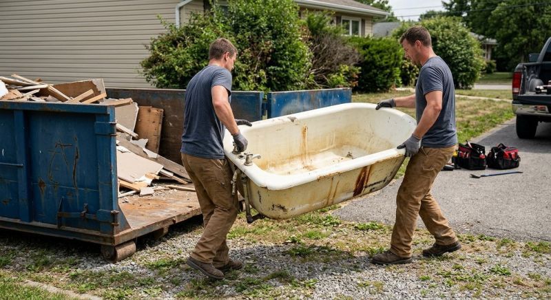 Hot Tub Disposal in Roseville, CA
