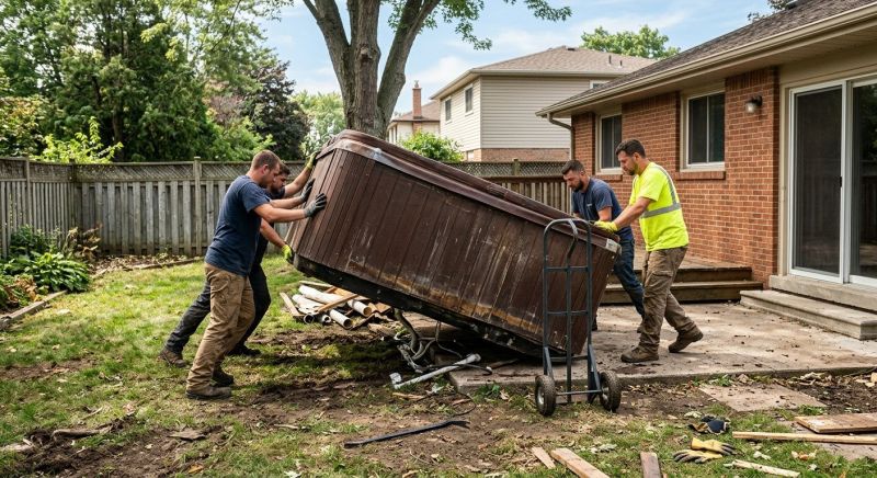 Hot Tub Removal in Roseville, CA