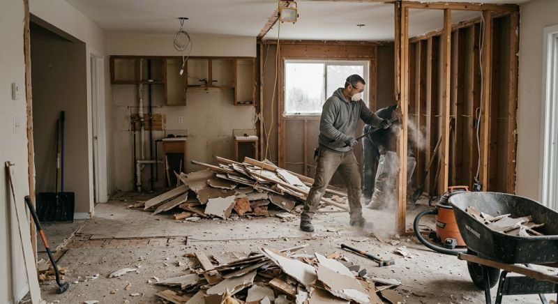 Interior Wall Demolition in Bergen County, NJ