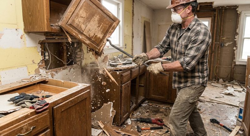 Kitchen Demolition in Bergen County, NJ
