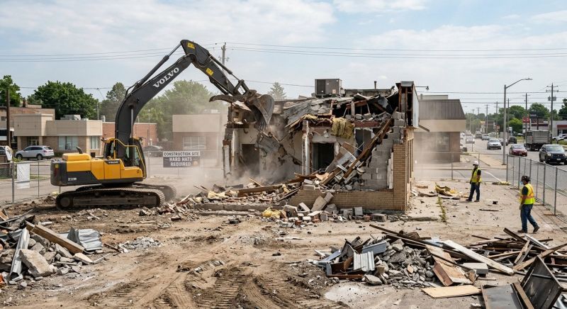 Parking Lot Removal in Sacramento, CA