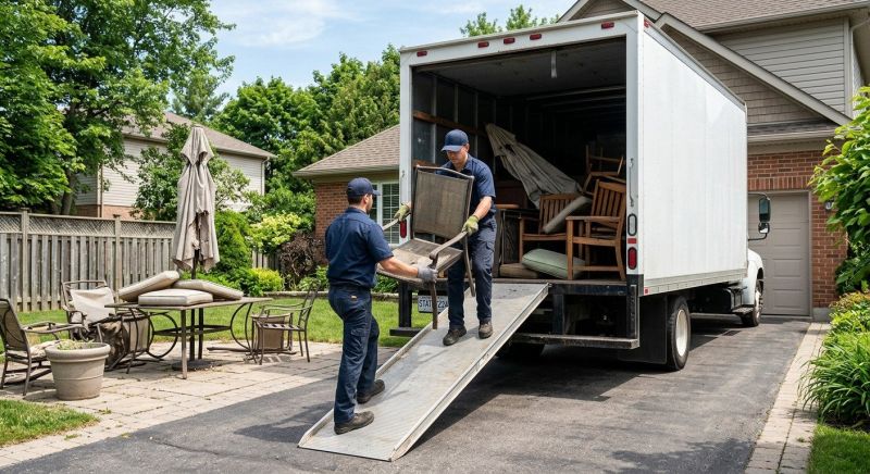 Patio Furniture Removal in Chico, CA