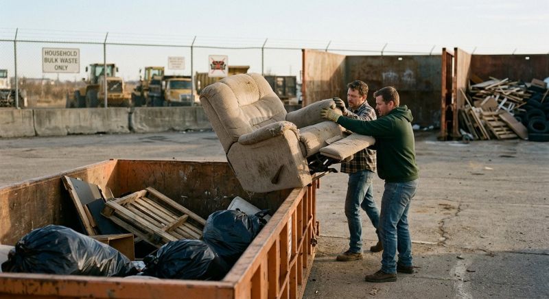 Recliner Disposal in Chico, CA
