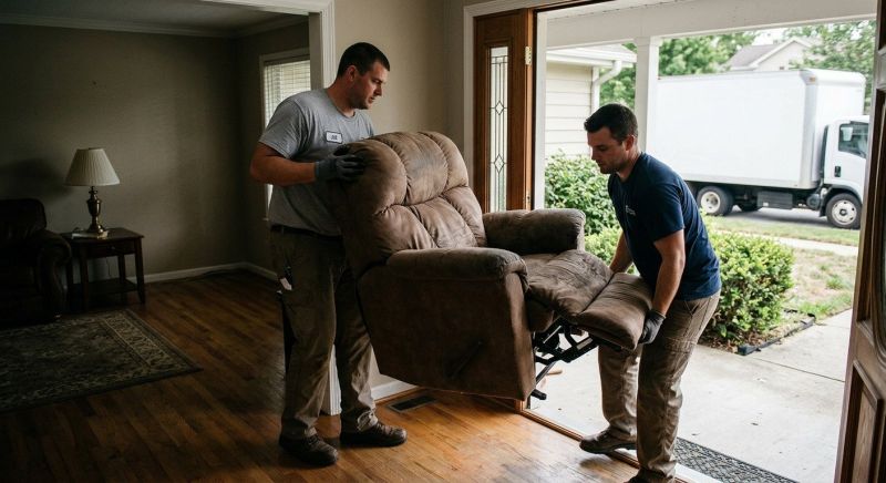 Recliner Disposal in Sacramento, CA
