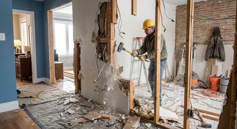 Room Demolition in Bergen County, NJ