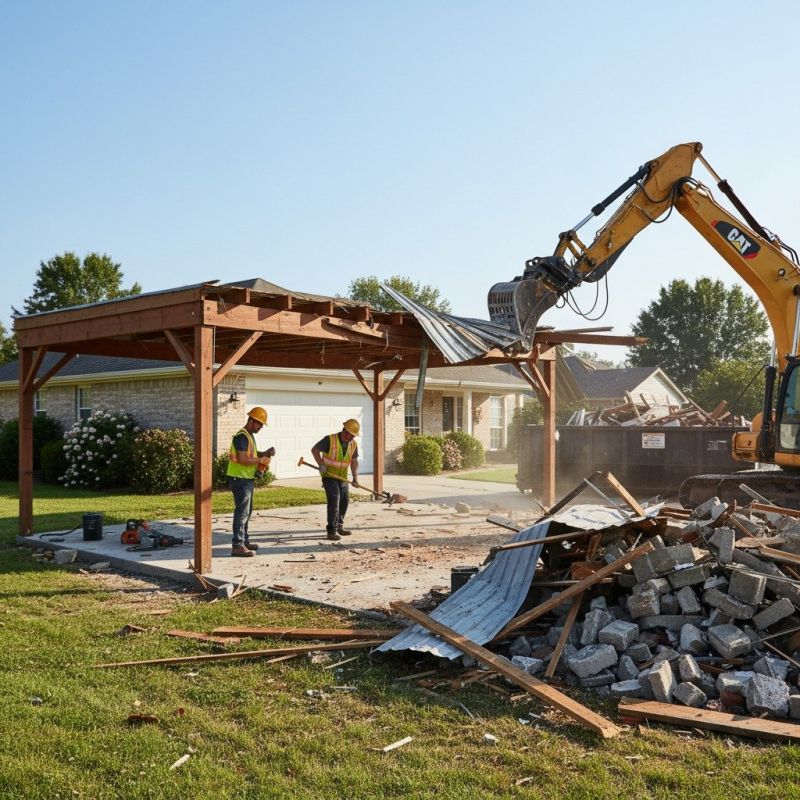 Shed Demolition in Sacramento, CA