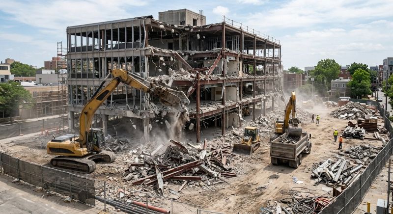 Site Demolition Service in Houston, TX