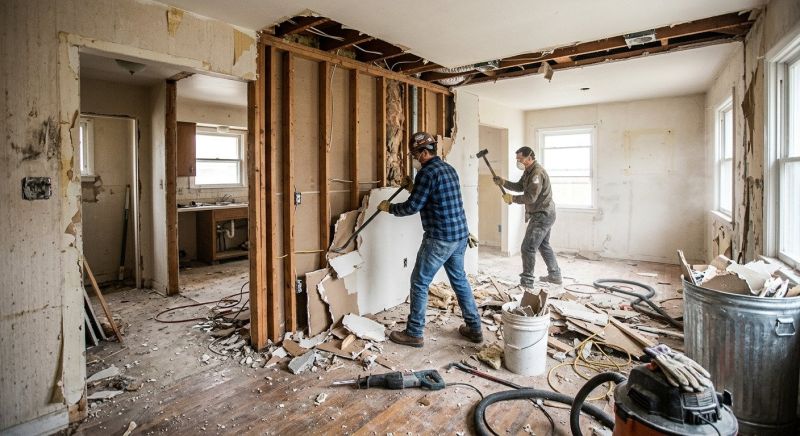 Subfloor Demolition in Bergen County, NJ