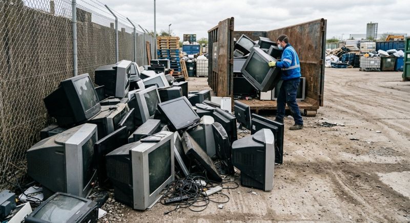 Television Disposal in Roseville, CA