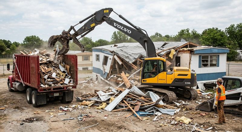 Trailer Home Demolition in Bergen County, NJ